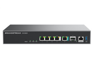 Grandstream GCC6020 UC+Networking Convergence Device (VPN Router, NGFW, Switch & IP PBX) with 1x 10G SFP+ port, 1x 2.5G and 4x Gigabit Ethernet ports Grandstream GCC6020 UC+Networking Convergence Device (VPN Router, NGFW, Switch & IP PBX) with 1x 10G SFP+ port, 1x 2.5G and 4x Gigabit Ethernet ports