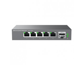 Grandstream GWN7700M 5-Port 2.5G Multi-Gigabit and 1 SFP+ Port Unmanaged Network Switch