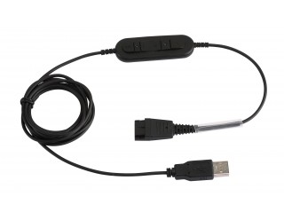 Supervoice SVC-QDUSB1 Headset QD to USB PC connecting bottom cable